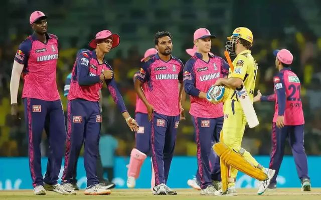 Chennai Super Kings vs Rajasthan Royals (Image Credit- Twitter X)
