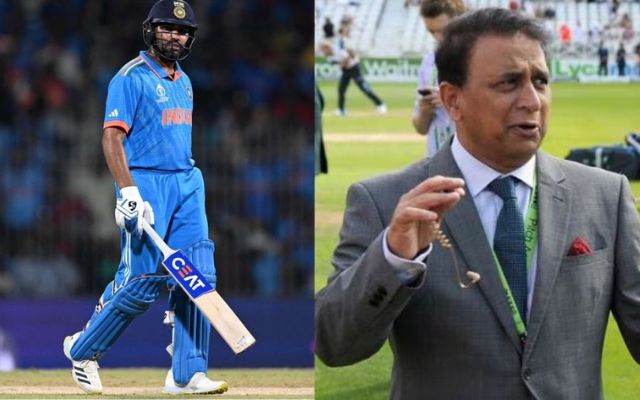 Rohit Sharma and Sunil Gavaskar (Image Credit- Twitter X) 