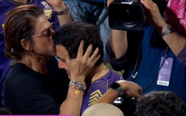 Gautam Gambhir With SRK (Photo Source: X)