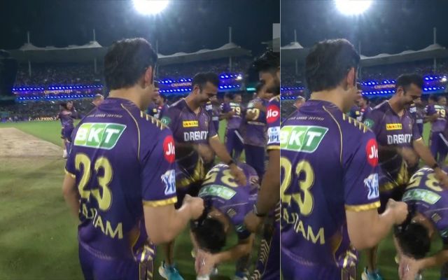 Rinku Singh and Gautam Gambhir (Photo Source: X)