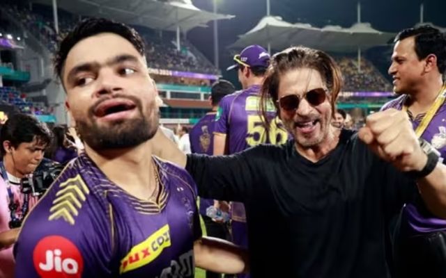 Shahrukh Khan & Rinku Singh (Photo Source: X)