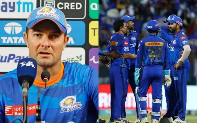 Mark Boucher and Mumbai Indians. (Photo Source: Twitter)
