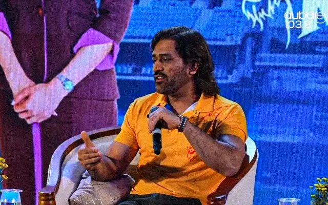 MS Dhoni. (Photo source: X(Twitter)