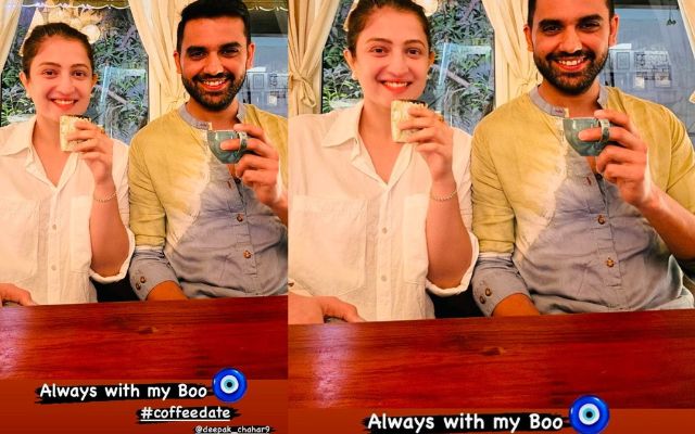 Jaya Bhardwaj And Deepak Chahar (Image Credit- Instagram)