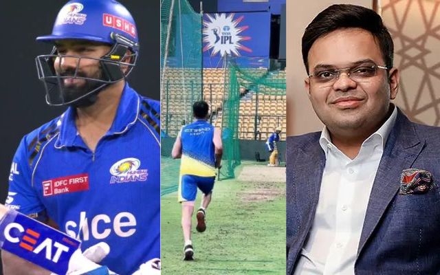 Rohit Sharma, Deepak Chahar & Jay Shah (Photo Source: X/Twitter)