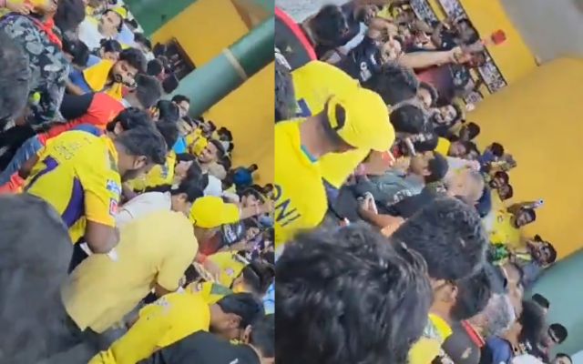 RCB vs CSK Fans (Photo Source: X/Twitter)