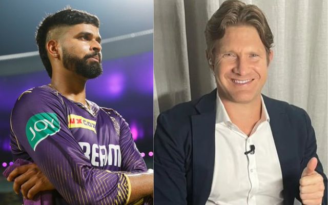 Shreyas Iyer & Shane Watson (Photo Source: X/Twitter)