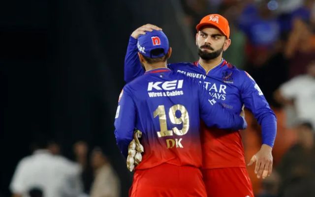 Virat Kohli & Dinesh Karthik (Photo Source: BCCI/IPL)