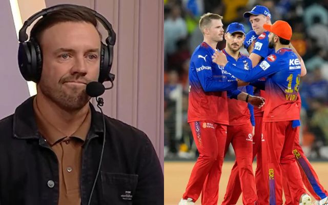 AB de Villiers & RCB Team (Photo Source: X/BCCI/IPL)