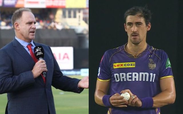 Mathew Hayden & Mitchell Starc (Photo Source: X/Twitter)