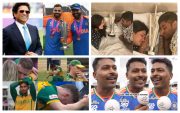 Sachin Tendulkar, Rohit Sharma, Virat Kohli, Suryakumar Yadav & his wife, Hardik Pandya (Photo Source: X/Twitter)