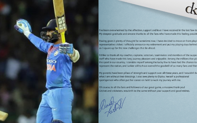 Dinesh Karthik (Pic Source-X)