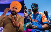 Hardik Pandya and Navjot Singh Siddhu (Pic Source-X)