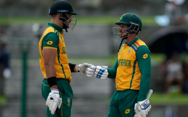 Quinton De Kock and Aiden Markram (Pic Source-X)