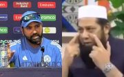 Rohit Sharma and Inzamam-ul-Haq (Image Credit- Twitter X)