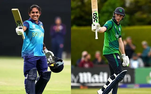 Chamari Athapaththu and Lorcan Tucker (Image Credit- Twitter X)