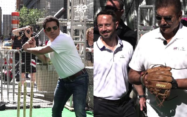 Sachin Tendulkar & Ravi Shastri (Photo Source: Insta/ICC)