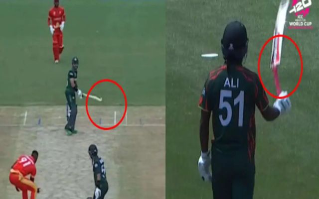 Players With Broken Bat (Photo Source: Instagram)