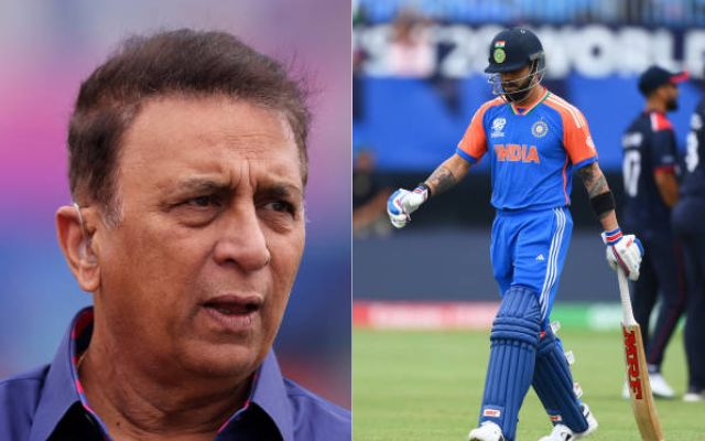 Virat Kohli & Sunil Gavaskar (Photo Source: Getty Images)