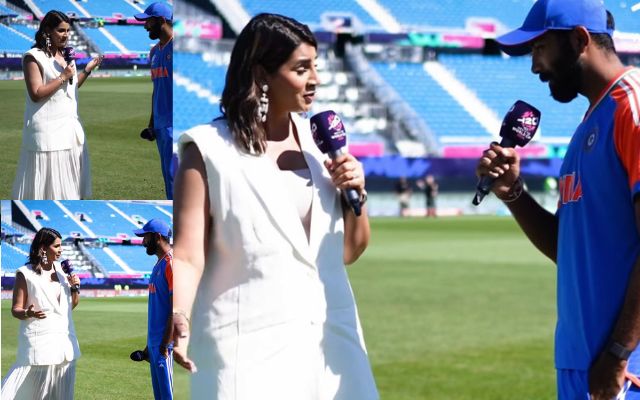 Sanjana And Jasprit Bumrah  (Photo Source: Instagram)