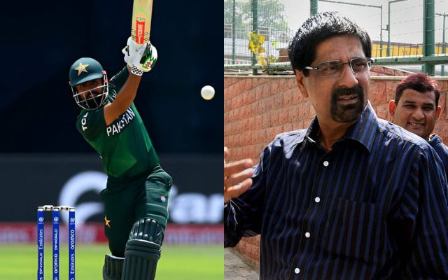 Babar Azam & Kris Srikkanth (Photo Source: X/Twitter)