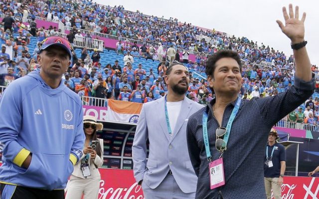Rahul Dravid, Yuvraj Singh, Sachin Tendulkar (Photo Source: X/Twitter)