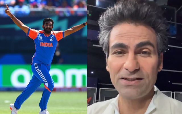 Jasprit Bumrah  & Moh. Kaif (Photo Source: X/Twitter)