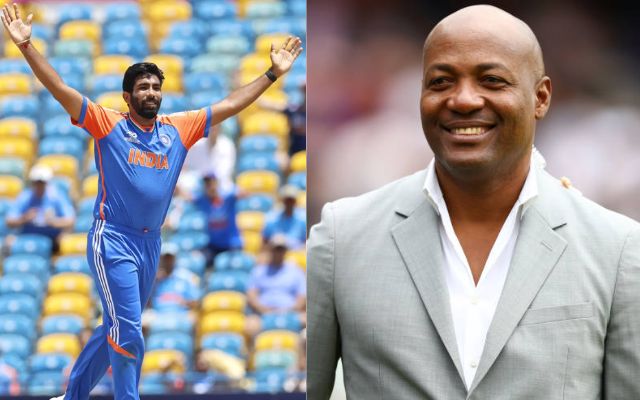 Jasprit Bumrah & Brian Lara (Photo Source: Getty Images)