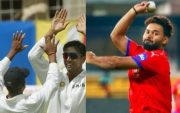 Compilation of Indian batsmen doing bowling (Source X)
