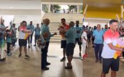 Rahul Dravid receives guard of honour