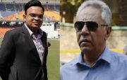 Jay Shah and Anshuman Gaikwad (Pic Source-X)