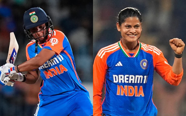 Harmanpreet Kaur and Radha Yadav (Pic Source X)