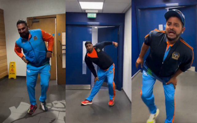 Yuvraj Singh, Harbhajan Singh and Suresh Raina (Image Credit- Twitter/X)