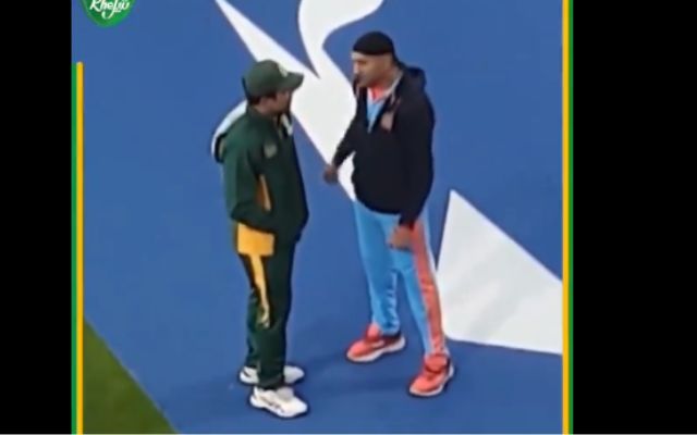 Harbhajan Singh and Kamran Akmal (Image Credit- Twitter X) 