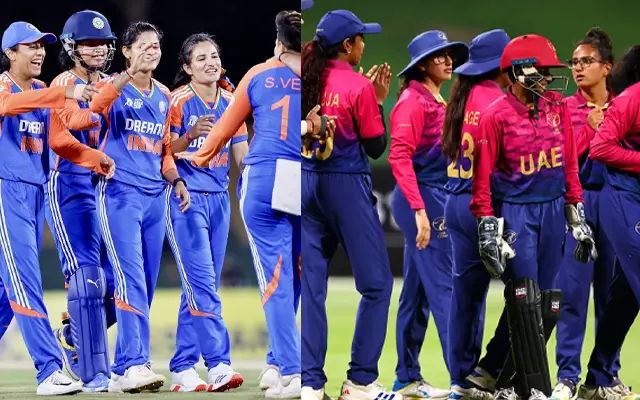 IND-W vs UAE-W (Image Credit- Twitter X) 
