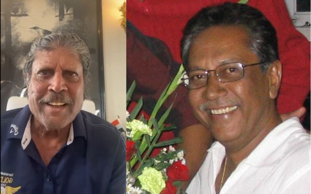 Kapil Dev and Aunshuman Gaekwad (Image Credit- Twitter X) 