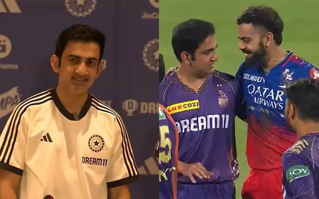 Virat Kohli and Gautam Gambhir (Image Credit- Twitter X)