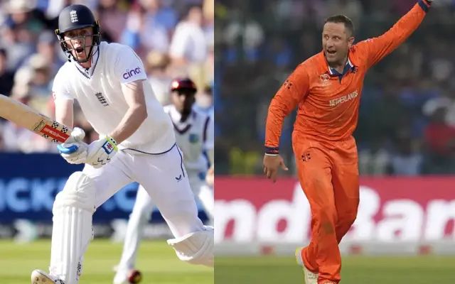 Zak Crawley and Roelof van der Merwe (Image Credit- Twitter X) 