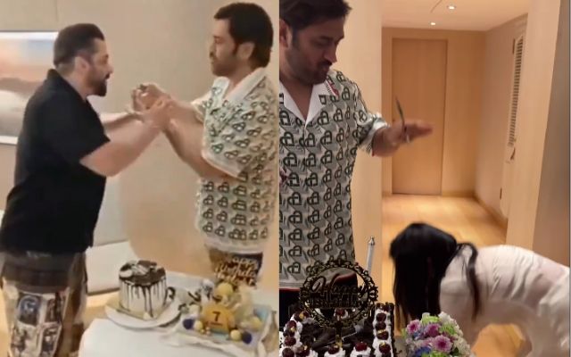 MS Dhoni & Sakshi (Photo Source: X)