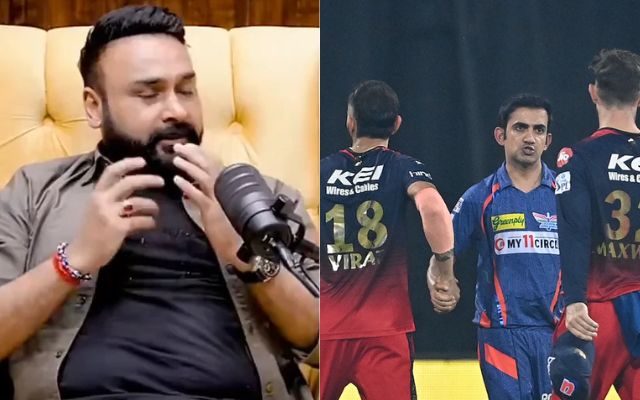 Amit Mishra, Virat Kohli & Gautam Gambhir (Photo Source: X)