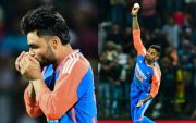 Rinku Singh and Suryakumar Bowling