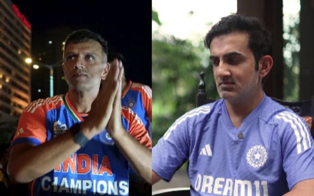 Gautam Gambhir & Rahul Dravid (Photo Source: X)