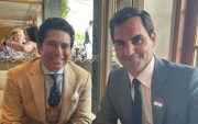 Sachin Tendulkar and Roger Federer (Pic Source X)