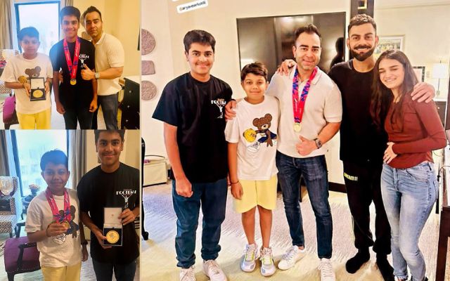 Virat Kohli With Family (Image Credit- Instagram)