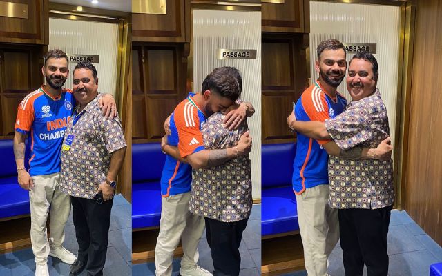 Virat Kohli And RajKumar Sharma (Image Credit- Instagram)