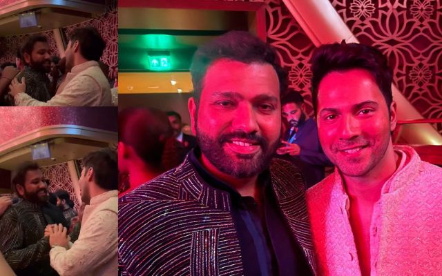 Varun Dhawan And Rohit Sharma (Image Credit- Instagram)