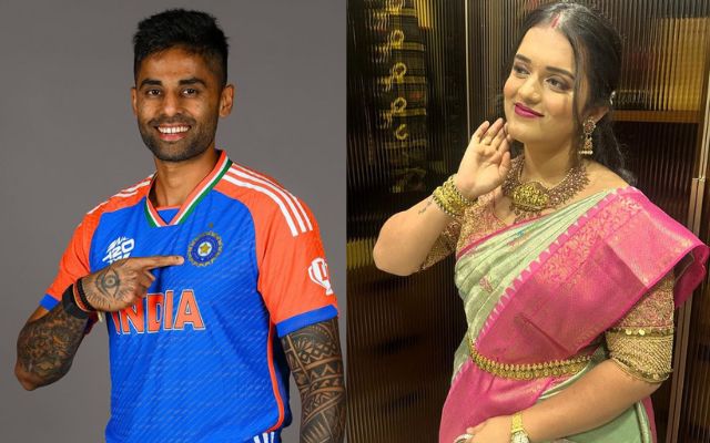 Suryakumar Yadav And Devisha Shetty (Image Credit- Instagram)
