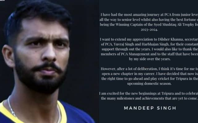 Mandeep Singh (Pic Source-X)