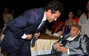 Sachin Tendulkar and Ramakant Achrekar (Pic Source-X)