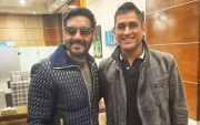 Ajay Devgn and MS Dhoni (Image Credit- Twitter X)